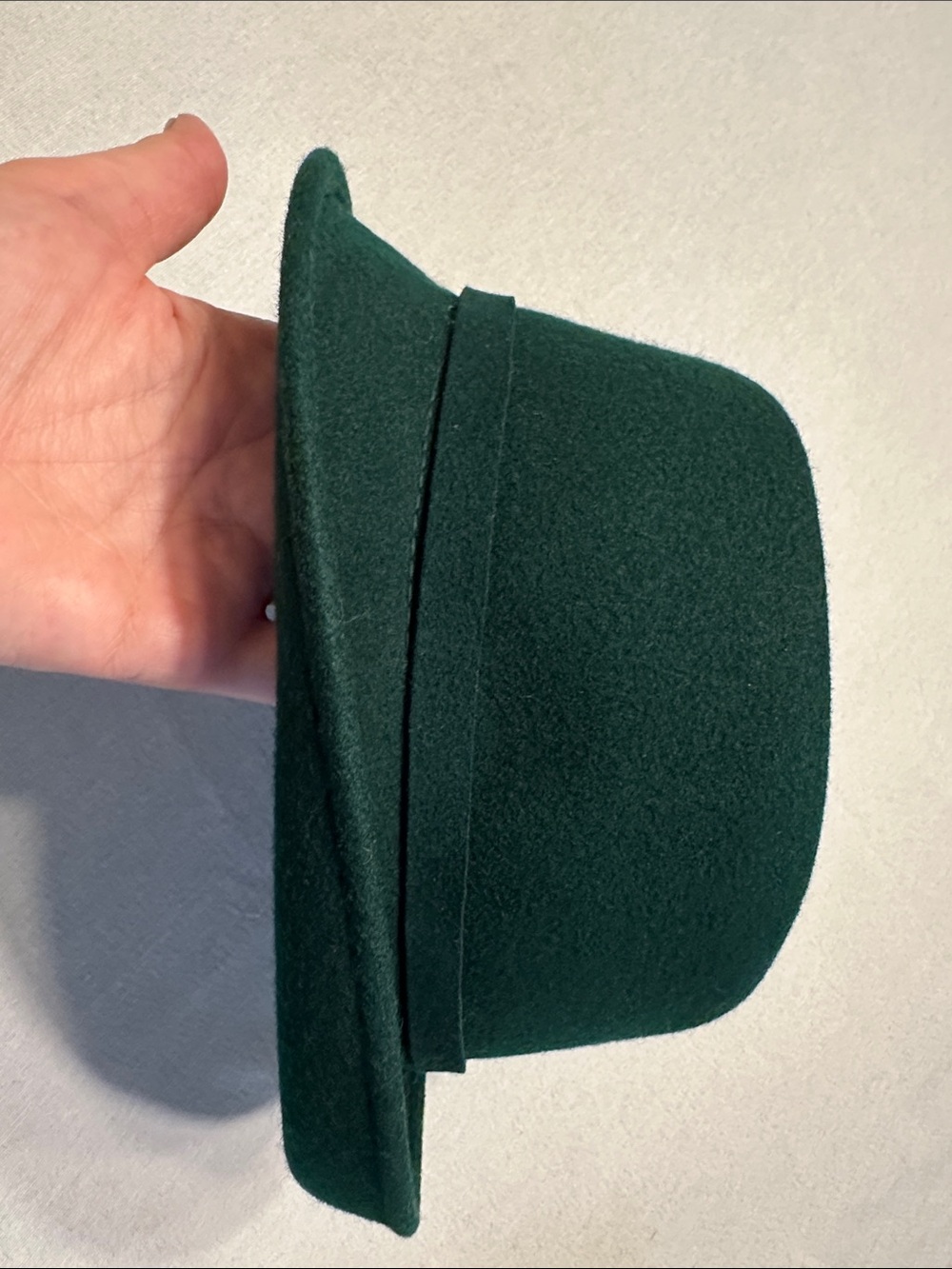 Lord & Taylor Vintage Forest Green Wool Hat - Picture 6 of 8